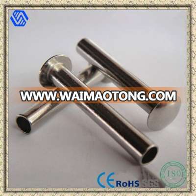 Nickle Plate Tubular Rivet Rivet, Hot Sale Flat Semi Tubular Rivet